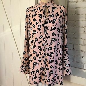 Buddy Love 💕 🐆 Pink Leopard Dress/Tunic  Small